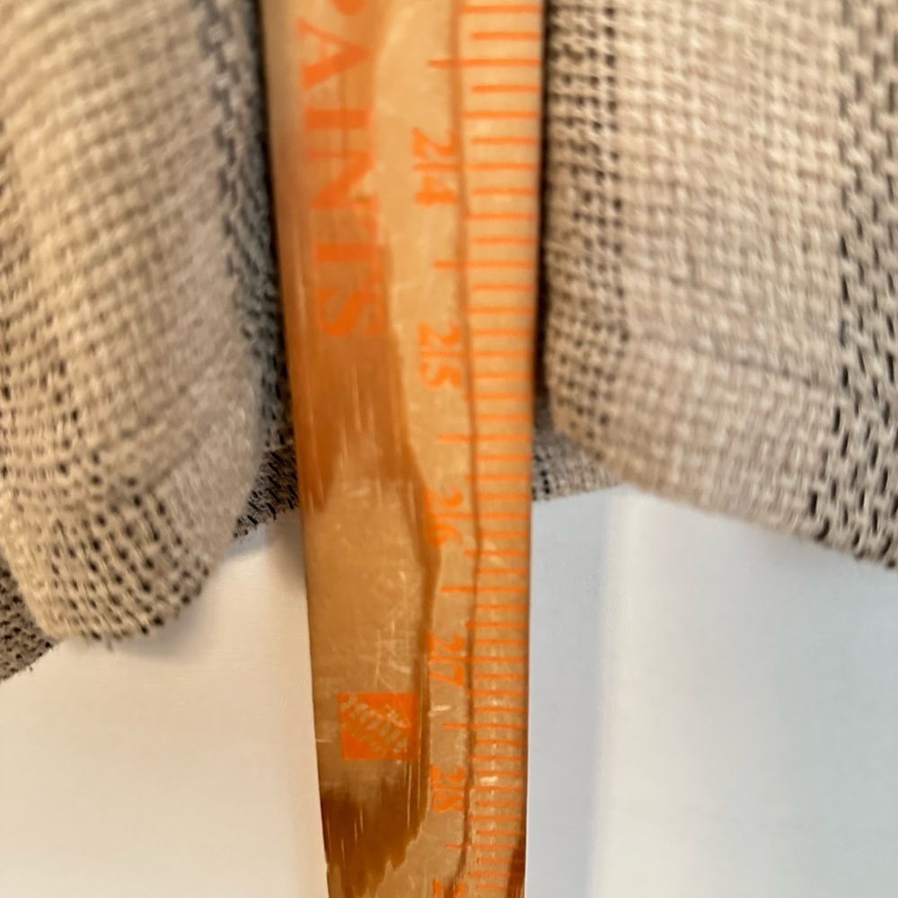 VTG MZM Sport M striped flax linen lagonlook bohemian Y2K 90's vest and jacket - Picture 9 of 16